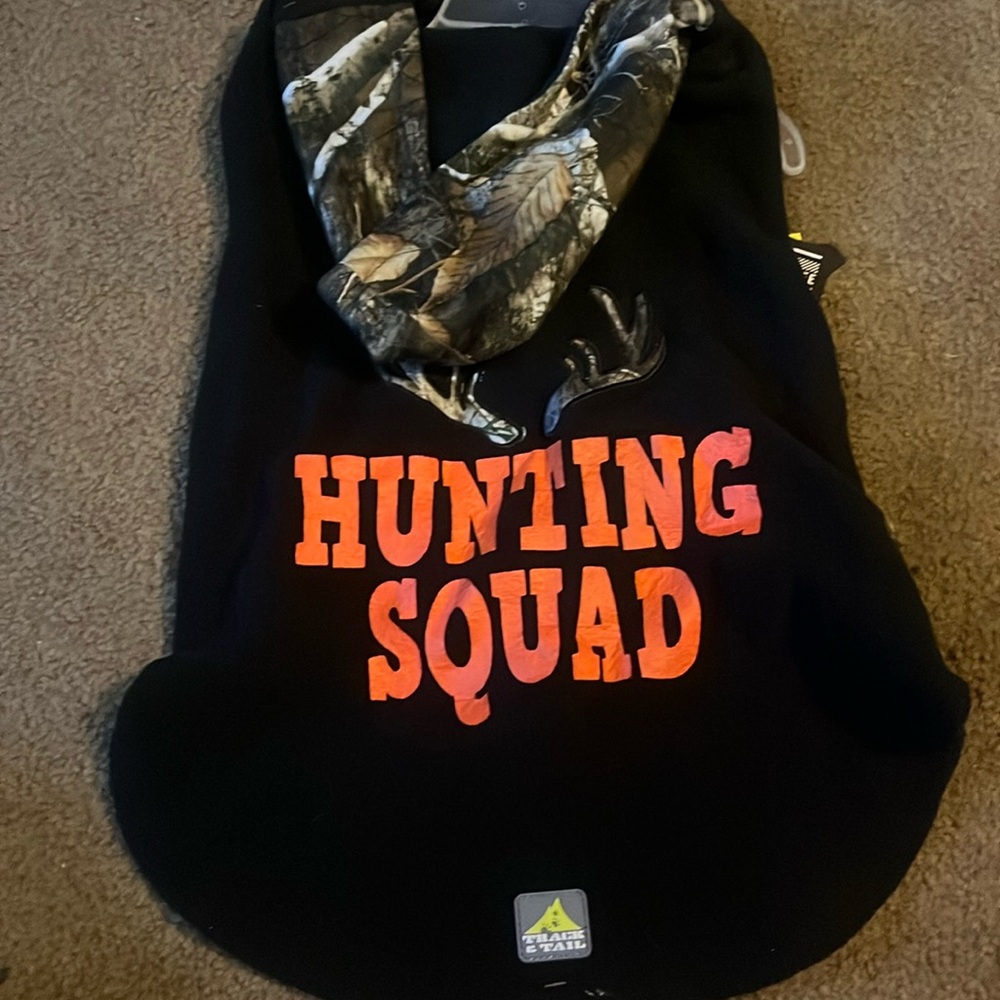 Hunting squad dog hoodie xl